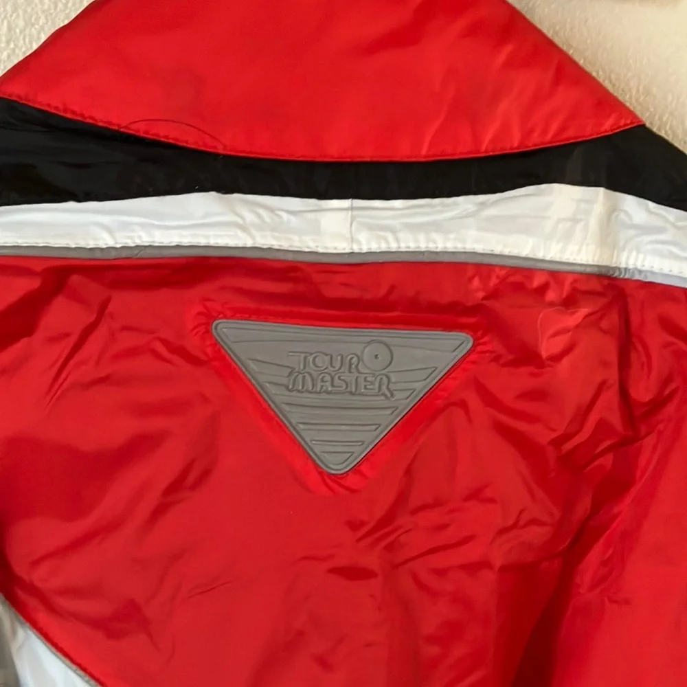 Tour Master Red and Black Motorcycle Jacket‎
